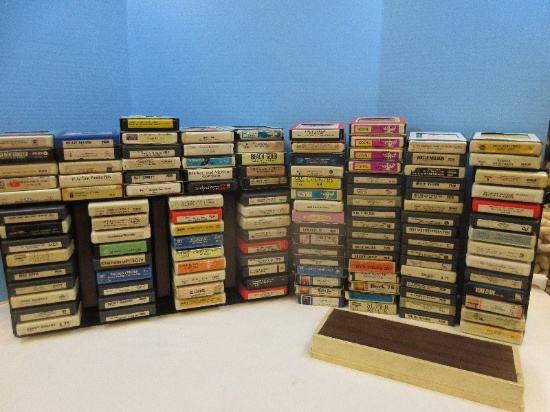 Lot Misc. 8 Track Cassette Taps John Denver, Mac Davis, Country Roads, Kenny Rogers