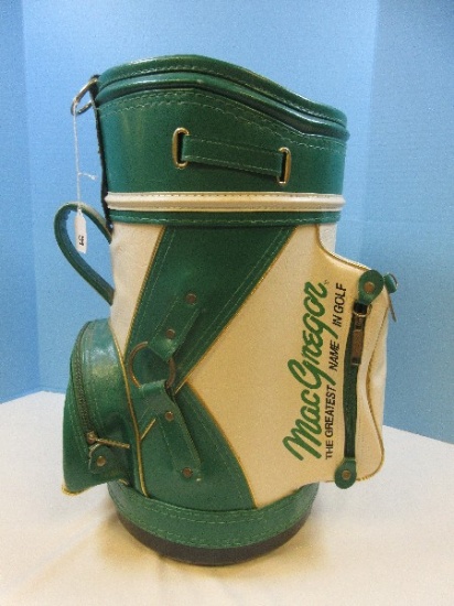 MacGregor The Greatest Name In Golf Novelty 20" Golf Bag Waste Bin Trash Can Est: $140