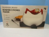 Sharper Image Bonfire S'mores Maker Flawless Electric Roaster w/ Forks Appears NIB