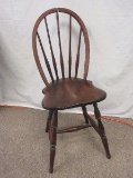S. Bent and Brothers Inc. Petite Windsor Style Arched Back Chair