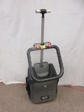 Q-Box From the Swiss Design Luggage Trolley Suitcase Looks New