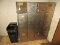 Heavy Metal 32 Door Security Safe Deposit Lock boxes Cabinet Each Door Numbered Some w/