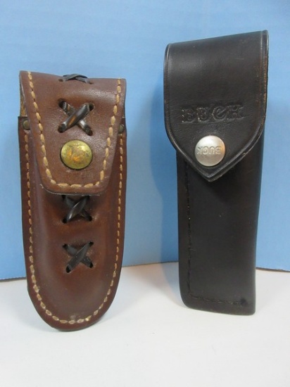 Lot Buck Knife #137 Sheath & Other