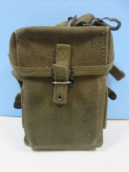 Vintage US Military Army Magazine Pouch Case 2 September 1960 Vietnam Era
