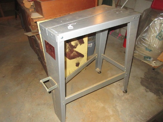 Total Shop Scroll Saw Stand on Back Casters w/Handle 36"H x 26" x 14"