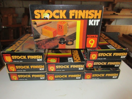 Lot 9 Hooper/s 9 Stock Finish Kits- NIB
