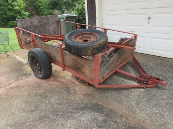 Metal Frame Utility Trailer- 4' X 8'