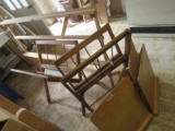 Lot Art Display Rack, 2 Folding Canvas Print Rack Stands, 3 Wooden Art Painter Easel Adjustable