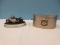 Fossil Limited Edition Timepiece Figural Motorcycle Desktop/Bookcase Clock Yesteryear Style