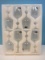 Set of 8 King Dealay Red Wine Crystal 8