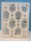 Set of 8 King Dealay Red Wine Crystal 8
