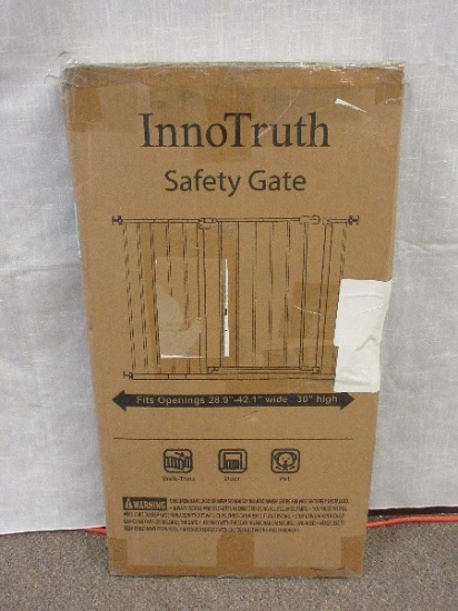 Inno Truth Safety Gate Fits Openings 28.9" - 42.1" Wide 30" High- NIB
