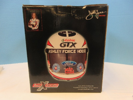 Collectible John Force NHRA Funny Car Race Station Helmet Coffee Maker 8-10 Cups-NIB