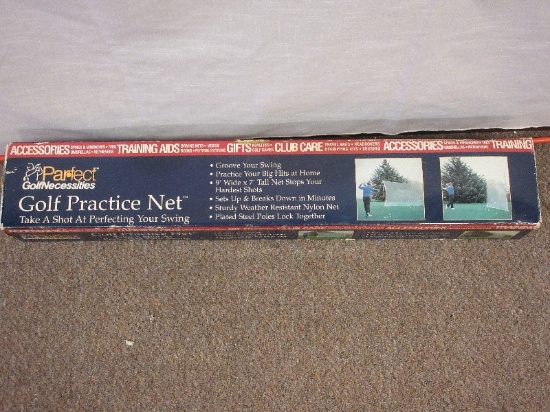 Par-Fect Golf Practice Net Take A Shot At Perfecting Your Swing- NIB