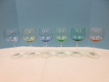 Set of 6 Godinger Shannon Crystal 7 1/8