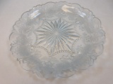 Fifth Avenue Crystal Fleur De Lis Pattern #FIF 10 Crystal Frosted Leaves & Plumes Dot Swag
