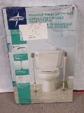 Medline Foldable Toilet Safety Rail- NIB