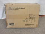 Aluminum Bath Chair- NIB   19.7