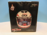 Collectible John Force NHRA Funny Car Race Station Helmet Coffee Maker 8-10 Cups-NIB