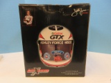 Collectible John Force NHRA Funny Car Race Station Helmet Coffee Maker 8-10 Cups-NIB