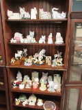 Big Deal Collection Cats/Carousel Figurines Resin, Cast Iron, Bisque, Porcelain Trinket Box, Bell,
