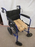 New Medline Transport Chair Aluminum Frame Escel w/12