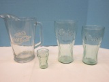 4 Glassware Enjoy Coke/Coca-Cola 9