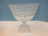 Godinger Shannon Crystal Collection Brandon Pattern 10 1/2