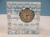 Stunning Waterford Crystal Mid Century Modern Square 3 1/8