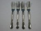 Set of 4 Lunt Sterling Silver 7 1/4