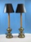 Pair Hollywood Regency Style Candlestick 27 1/2
