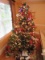 Super Christmas Deal 6ft Tree w/Lights, Hand Blown Glass Ornaments, Wooden Bead Garland,