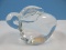 Crystal Figural Bunny Rabbit Figurine Polished Base 4