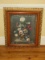 Marvelous Dutch Old Master Style Floral Arrangement Fine Art Print Astounding Early Frame Gilt