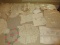 Lot Misc Crochet Doilies, Vanity Dresser Scarf, Needlework Crocket Linen Table Cloth w/Napkins