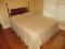 Full Size Mahogany Reed Poster Bed Headboard w/Acorn Finials Lamont Home Vintage Style