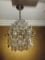 Modern Stunning Timeless Design Crystal Chandelier Faceted Crystal Swag & Drop Prisms 3 Light