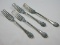 Set of 4 Lunt Sterling Silver 7 1/4