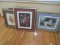 Lot Artwork Prints in Decorative Frames Antique Floral Frolic, Botanical, Still Life Impressionist,
