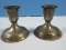 Pair Towle Sterling Silver Traditional 3 1/4