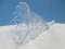Shannon 24% Lead Crystal Cornucopia Horn of Plenty Giftware Collection by Godinger