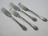 Set of 4 Lunt Sterling Silver 7 1/4