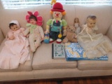 Lot-Vintage 1961 Plated Moulds Inc. Doll w/Sleepy Eyes, Drink/Wet 19 1/2