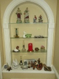Lot Flameless Candle, Della Robbia Candle Pins, Royal Crown Derby Duck Figurine, Rabbit
