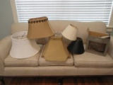 Lot 5 D‚cor Lamp Shades & St. Catherine's Court Headboard Lamp