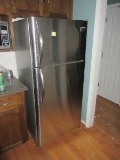 Frigidaire Professional Stainless Refrigerator Top Side Freezer-66 1/2