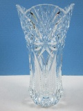 Striking Cristal D'arques-Durand Lead Crystal Vincennes Pattern Cut Stars/Arch and Fan