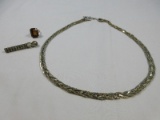 Collection 3pcs Ladies Fashion Statement Rhinestone Vintage 2 1/4