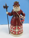 Delightful Jim Shore Folk Art Heartwood Creek Collection Santas Around the World Series