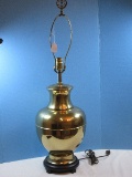 Chinoiserie Stylized Brass Ginger Jar Form 34